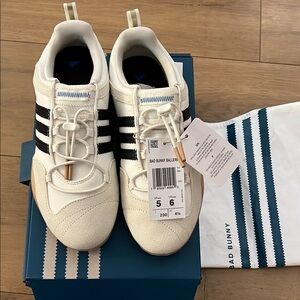 Adidas x Bad Bunny Cream Ballerina Sneakers